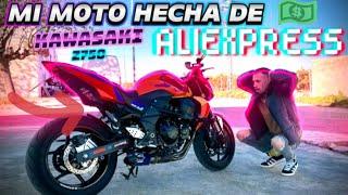 TRANSFORMO mi MOTO con PRODUCTOS DE ALIEXPRESS  *MUY BARATO * #z750