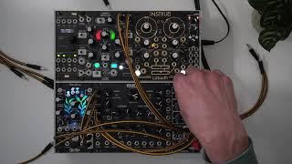 Creating Ambient with Eurorack from a random YouTube Sample. Qu-bit Nautilus, Strymon Starlab