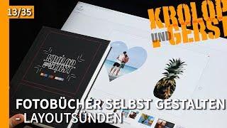 Layoutsünden - 13 - Fotobuch gestalten  Krolop&Gerst