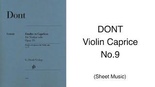 DONT 24 Violin Caprice No.9