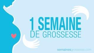 1 semaine de grossesse | Semaine 1 de grossesse | La grossesse semaine par semaine