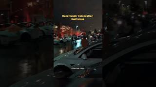 Ram Mandir Celebration In California  #shorts #viral #ytshorts #rammandir