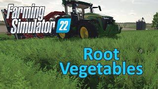 Farming Simulator 22 Tutorial | Root Vegetables (Beets, Carrots, Parsnips)