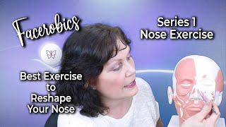 Facial Exercises To Change the SHAPE of your NOSE | Facerobics