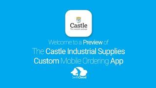 Castle Industrial Supplies - Mobile App Preview - CAS824W