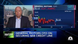 As UAW negotiations drag on, GM has added a $6B line of credit, says CFO Paul Jacobson