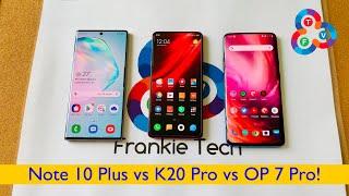 Galaxy Note 10 Plus vs Redmi K20 Pro vs OnePlus 7 Pro - Flagship vs Flagship Killers!