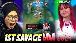 PH REPRESENTATIVE, OMEGA EMPRESS got the 1ST SAVAGE in MWI 2024 . . . 