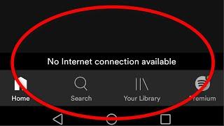 How To Fix Spotify No Internet Connection Available Error Android & Ios