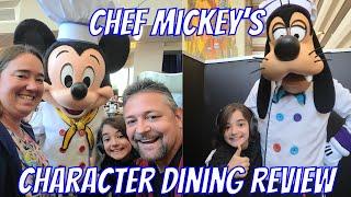 Chef Mickey's Character Dining at Disney World's Contemporary Resort! Full Review!