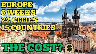 What is the COST of a 6 week EUROPE DREAM VACATION?