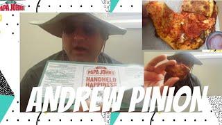 Andrew Pinion month old review of Papa John’s Papadia + Unflavored Wings