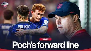 Josh Sargent to be Mauricio Pochettino's Number 9? | Brian McBride’s Depth Chart & Scouting Report