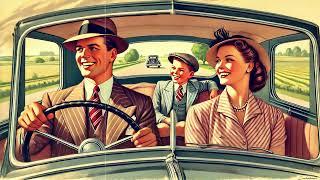 Sunday Drive: Happy Vintage 1940s Music to Improve Your Mood | Nostalgic, Positive Vibes 