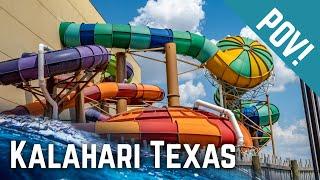 All Water Slides at Kalahari Resort Round Rock, Texas POV!