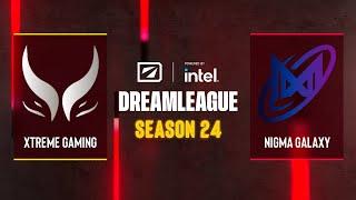 Dota2 - Xtreme Gaming vs Nigma Galaxy - DreamLeague Season 24 - Group A