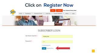 How to Register on SITI Networks Website?