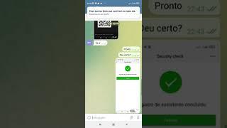 como criar conta WeChat link nos comentários!