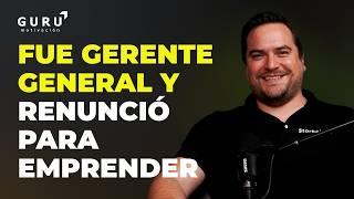 Renunció a todo para emprender, Historia de Crea + / Luis Miguel Starke