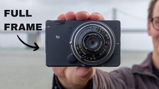 Smallest Full-Frame Cinema Camera AND Lens That Fits in Your Pocket