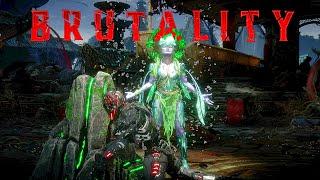 MK11 All Cetrion Brutalities, Fatalities, Friendship, Fatal Blow & Ending