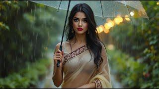 Grace in the Rain: Saree Elegance Unveiled – Saree Glamour Video