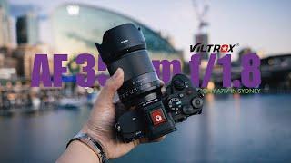 Viltrox 35mm f/1.8 AF Full Frame lens 4K Video Test (Shot it on A7IV in Sydney)