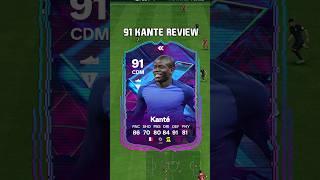 91 Kanté Review in EA Sports FC 24 #shorts #short #fc24 #eafc24 #kante #toty #flashbacksbc