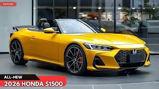 新登場!! 2026 ホンダ S1500 発表 - コンパクトなパッケージにターボチャージの楽しさを詰め込みました!