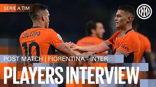 SOMMER AND ASLLANI | FIORENTINA 0-1 INTER | PLAYERS INTERVIEW ️