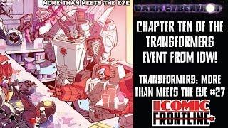 Transformers: MTMTE #27 (Dark Cybertron) - Comic Review