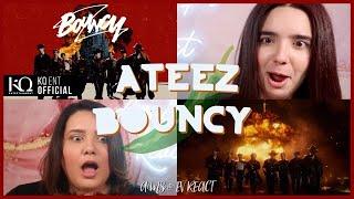 OMG THIS SONG!   Reacting to ATEEZ(에이티즈) - 'BOUNCY (K-HOT CHILLI PEPPERS)' MV | Ams & Ev React