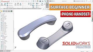 Solidworks Surface Tutorial   Phone Handset