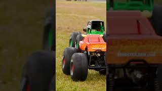 RC Truck Race vs Pro Monster Truck Driver