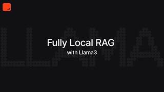 Llama3 local RAG | Step by step chat with websites and PDFs