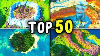 TOP 50 BEST MINECRAFT SEEDS 2024! (Bedrock & Java)