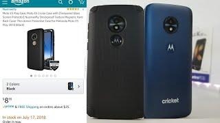 Moto e5 play & Moto e5 cruise $8.99 case from Amazon with tempered glass. Is it worth the money?