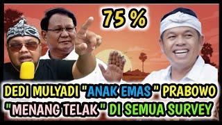 H-7, DEDI MULYADI "MENANG TELAK" DI SEMUA LEMBAGA SURVEY. CALON YANG LAIN DIPASTIKAN "KEOK"