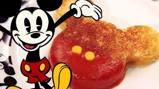 Mickey Mouse Grilled Cheese | Dishes by Disney