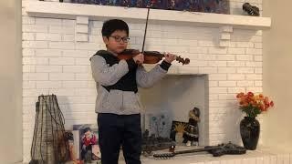 Gavotte in D Major performed by Christopher Wei