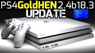  New GoldHEN 2.4b18.3 for PS4 Review and Setup 