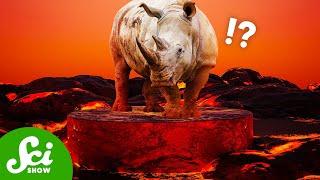 How Lava Turned a Rhino Into a Cave
