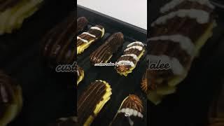 Homemade eclairs  #fypシ゚viral #éclair #creampuff #shortvideo