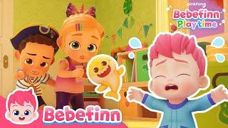 The Hunt for Finn's Baby Shark  | Bebefinn Playtime | Musical Stories