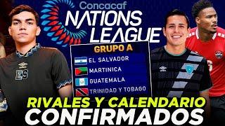  Concacaf Nations League 2023: RIVALES y Calendario de La Selecta Confirmados | Grupo A