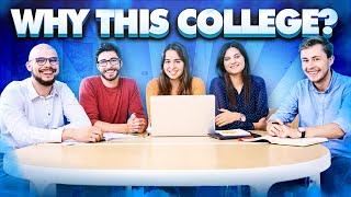 WHY THIS COLLEGE? Interview Question & TOP SCORING ANSWERS! (College Interview Tips!)