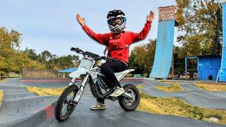 Riding Mini Moto at The Skatepark // Electro&Co ETM RTR