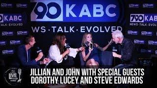 Jillian Barberie and John Phillips from the KABC Subaru Live Stage