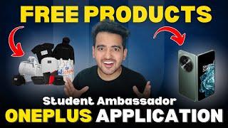 Free One Plus Smartphone & Free Swags ! OnePlus Student Ambassador Program | Make money in College