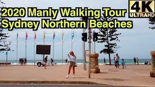 [4K] 2020 SYDNEY NORTHERN BEACHES |  MANLY WALKING TOUR | Fika Swedish Kitchen | Rollers Bakehouse